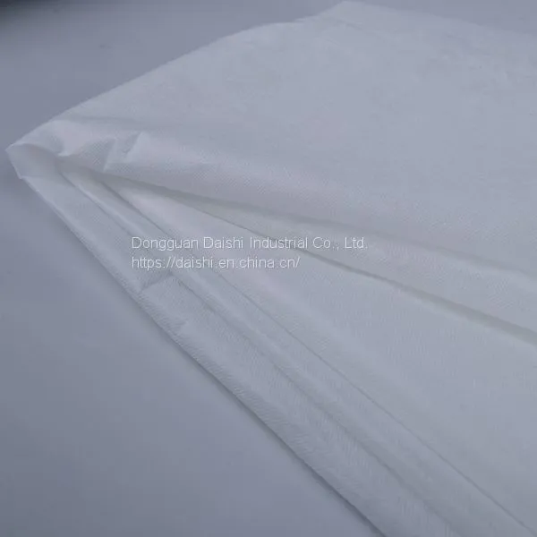 PVA cold water soluble non woven embroidery backing dissolving   paper