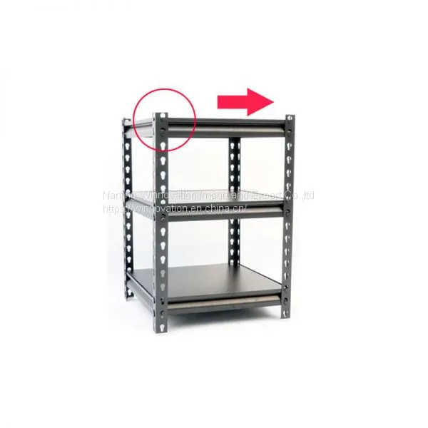 Home Plant Black Particleboard Chipboard Storage Shelf photo-2