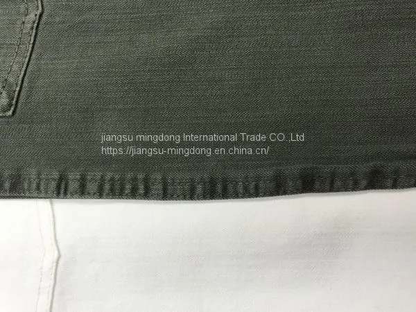 84%Cotton 11%Polyester 5%Spandex Bi-Stretch Slub Twill photo-3