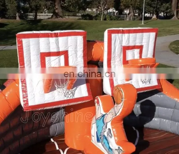 Kids Adult Play Inflatable Basketball Hoop Slam Dunk Shoot Game For Sale photo-3