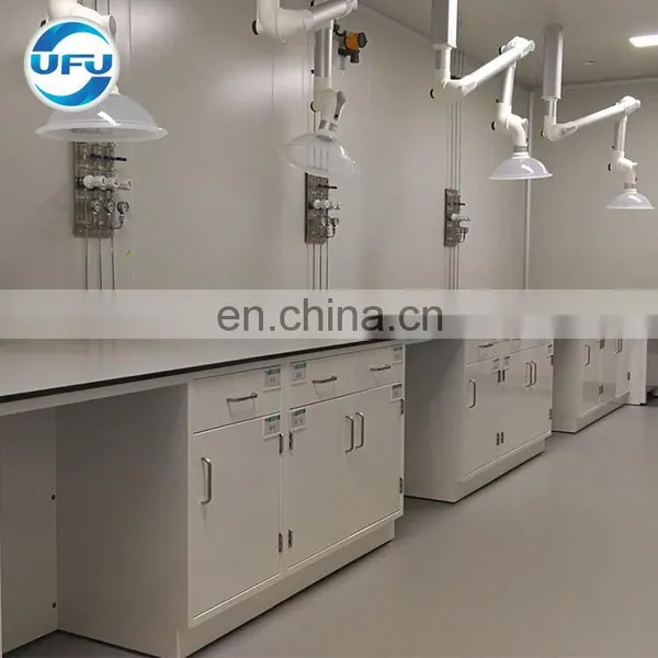 Laboratory Furniture Workbench Metal Cabinet photo-4