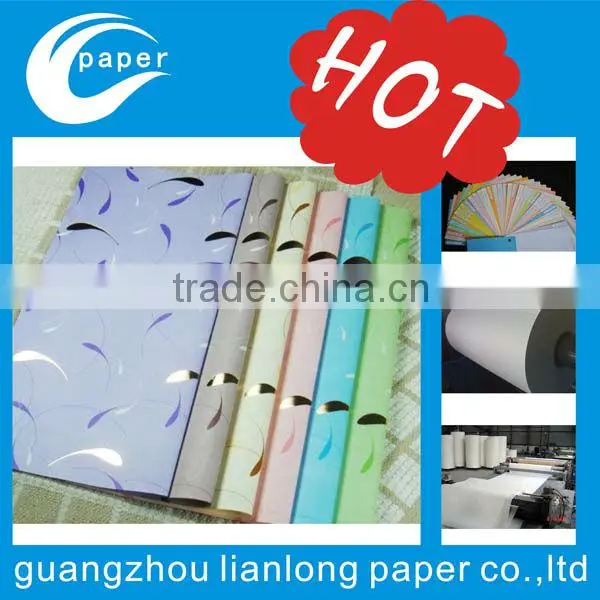 Natural Fibre Paper With Color Silk for Flower Wrapping photo-6