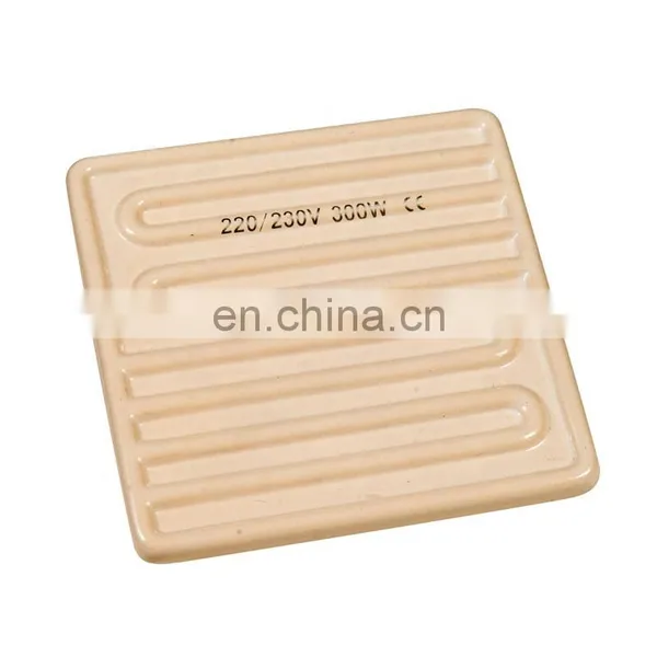 230v 350w Electric Far Infrared Plate Hollow ir Ceramic Heater for Hot Stamping Machine photo-3