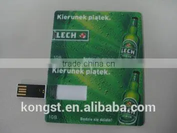 2016 Fashional Kongst Credit Card USB With Custom Logo photo-6