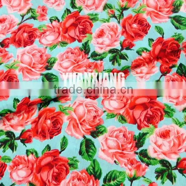 T/C Printed Fabric Foral Printed Fabric photo-2