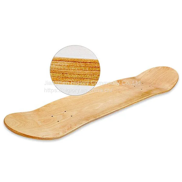 Customized Skateboard Decks 7 Ply Canadian Maple Wood Complete Skateboard photo-3
