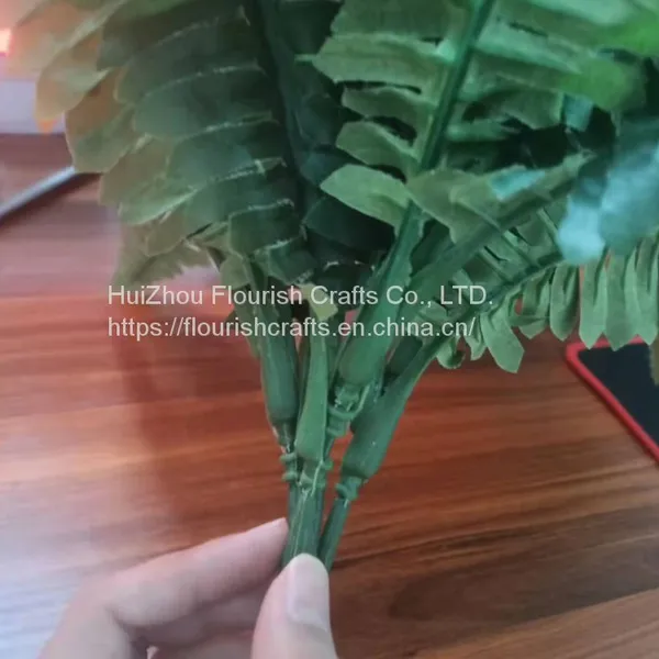 Aritificial Leaves Home Decoration Artificical Grass Blade Artificial Flowers Bouquets photo-4