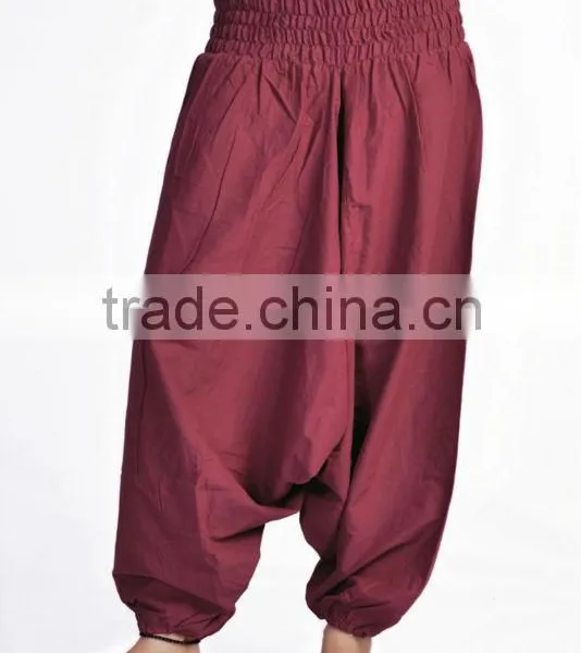 Indian Women Cotton Multi Color Harem Pants Trousers Afghani Boho Bottom photo-3