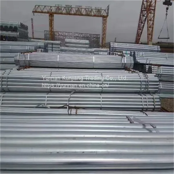 Yunnan Galvanized Steel Pipe Wholesale Q235 Hot Dip Galvanized Steel Pipe Greenhouse Vegetable Steel Pipe Specifications Are Complete photo-2