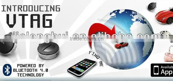 2013 NEW ARRIVAL Christmas Promotion Gift Bluetooth 4.0 Anti Lost Device Vtag photo-6