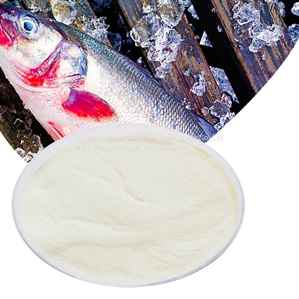 Wholesale Private Label Hydrolyzed Marine Fish Collagen Peptide Powder