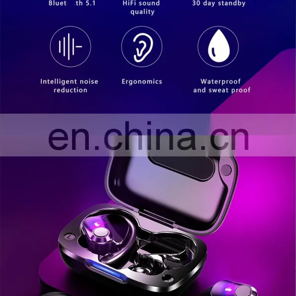 Call Siri Voice Assistant Wireless Headphones With Mic TWS BT 5.1 Earphone Noise Canceling HiFi Bass Earbuds In-Ear IPX5 Sports photo-3
