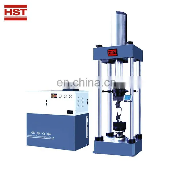 Hot Selling Rebar Universal Testing 100KN Electro-Hydraulic Tensile Test Machine Servo Hydraulic Tensile Test Machine photo-4