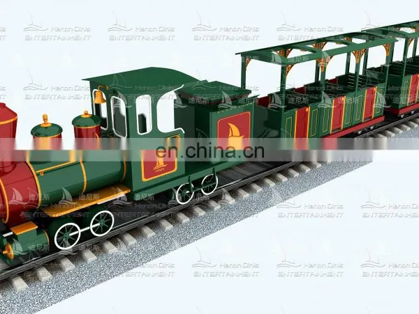 Amusement Steam Tourist Track Train Park Rides photo-4