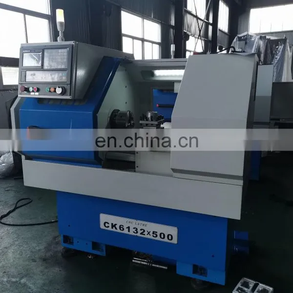 Siemens 808DA Cnc Flat Bed Lathe CK6132x500 With High Precision photo-5