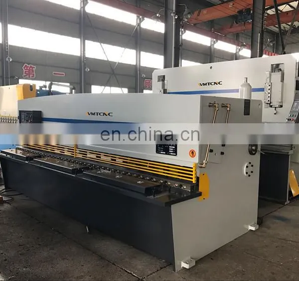 QC12Y 6X2500 Swing Beam Aluminium Iron Metal Steel Plate Sheet Cnc Hydraulic Shearing Machine Price photo-3