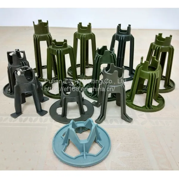 PE/PP Platform Plastic Spacer Protective Layer of Reinforcing Steel Bar Applied in Building.