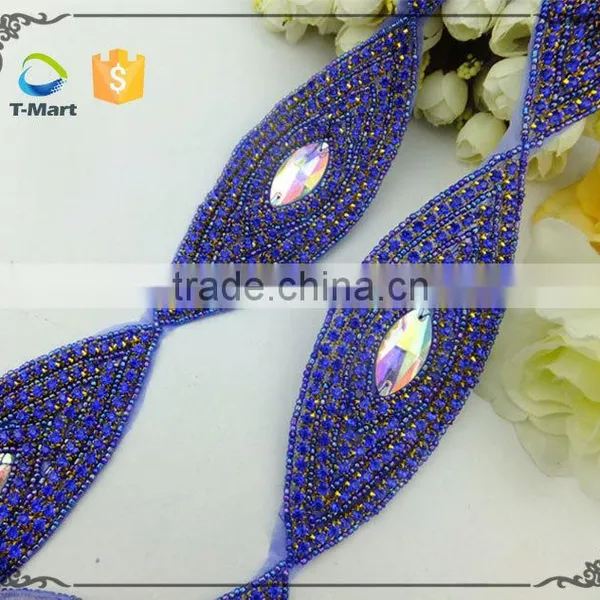 Purple Rhinestone Trimming photo-2