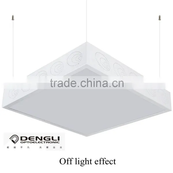 500*500 36W Suspended Surface Mounted Led Ceiling Light for Reading photo-2