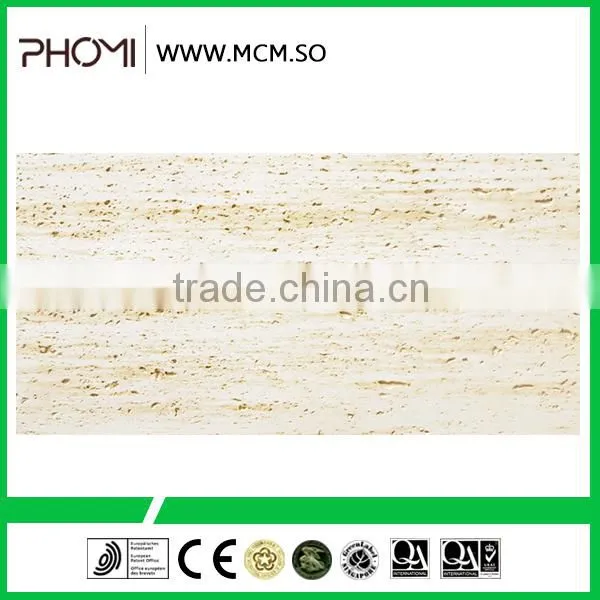 Marble Type Flexible Waterproof Antiskid Waterproof Breathability Durability Travertine Tile photo-2