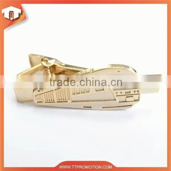 2015 Custom High Quality Metal Gold Tie Clip photo-6