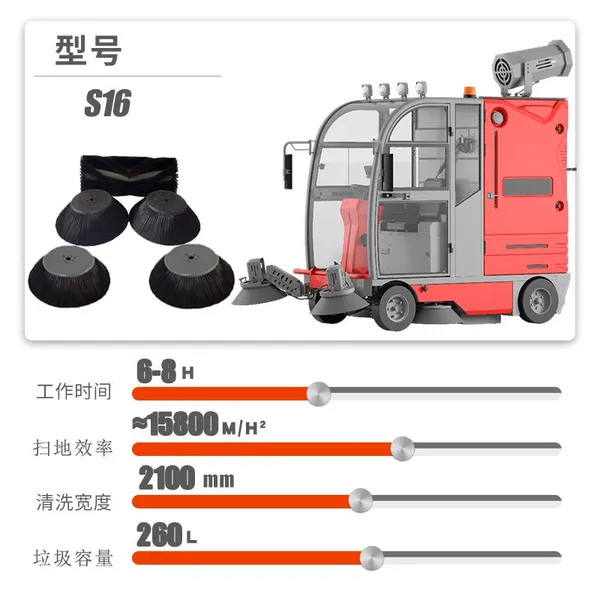 Karler S16 Driving-type Sweeper photo-2