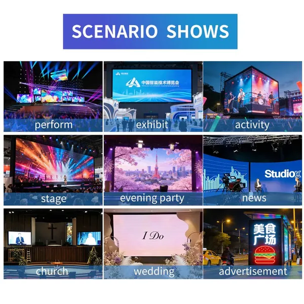 New Waterproof Outdoor Big Advertising Led Tv Screen P1.953 P1.56 Rental Advertising Led Stage Display photo-4