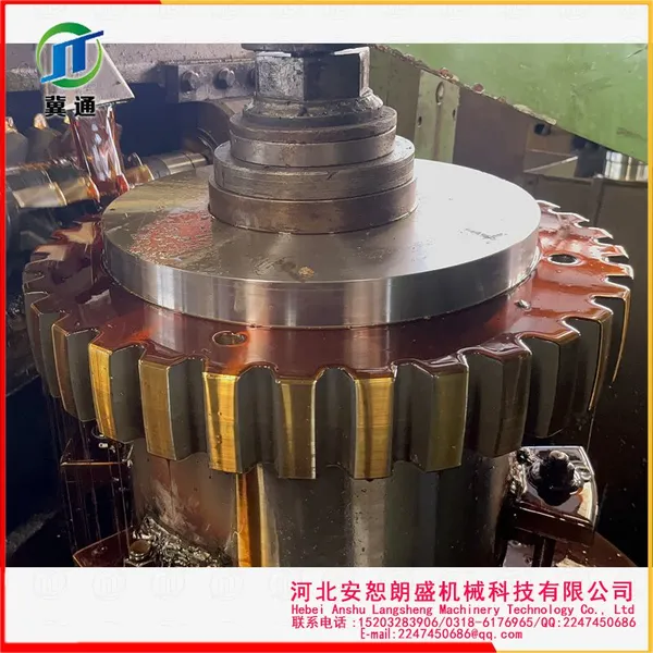 Custom High-Torque Steel Internal External Gear Coupling - Crowned Drum Gear Coupling for Industrial Machinery