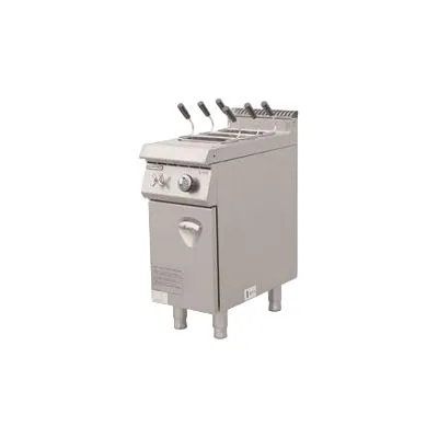 Commercial Gas Electric Pasta Cooker With Cabinet 350x700mm Stainless Steel Tank
