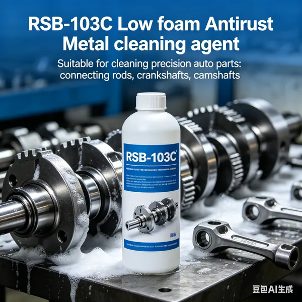 Anti-rust Water Based Metal Cleaner RSB-103C For Automobile Crankshaft Connecting Rod Cleaning photo-3