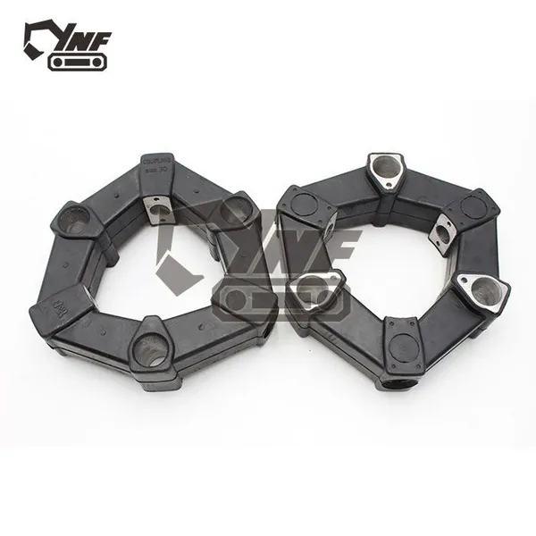 YNF Wholesale CF-A-030 Flexible Rubber Coupling Excavator Engine Drive Pump CAT307 CAT307B SK100 SK100B E70B 100mm Bore 1000Nm photo-2