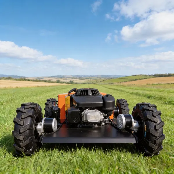 Vigorun VTW550-90 RC 4WD дистанционно управляемая газонокосилка с шириной среза 550 мм для сельскохозяйственных полей