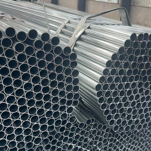 Hot Dipped Galvanized Scaffolding Pipe Construction Buildings Galvanized Steel Tube ERW API JIS Certified 6m 12m Cutting Welding photo-5