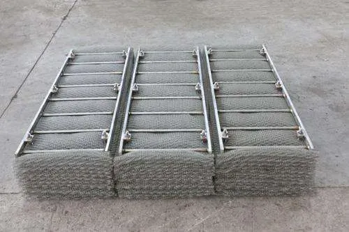 Pharmaceutical Industry Mist Eliminator Pad Integrated Frame 304SS Sanitary photo-5