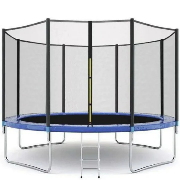 1-Year Warranty Trampoline Enclosure, 14ft, 64 Springs, 1.8mm Mesh, 304 SS Springs, Installation Kit Included photo-4