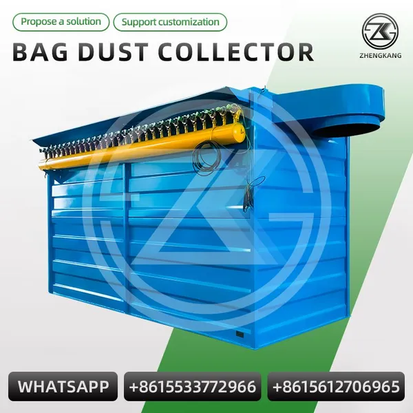 Zhengkang Industrial Baghouse Pulse Jet Dust Collector for Dust Removal Environmental Protection Equipment photo-2