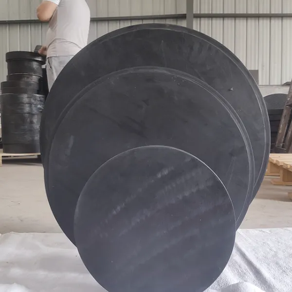 Custom Rubber Bearing, 100mm Height, 200mm Width, 40 Shore A, Oil Resistant NBR photo-4