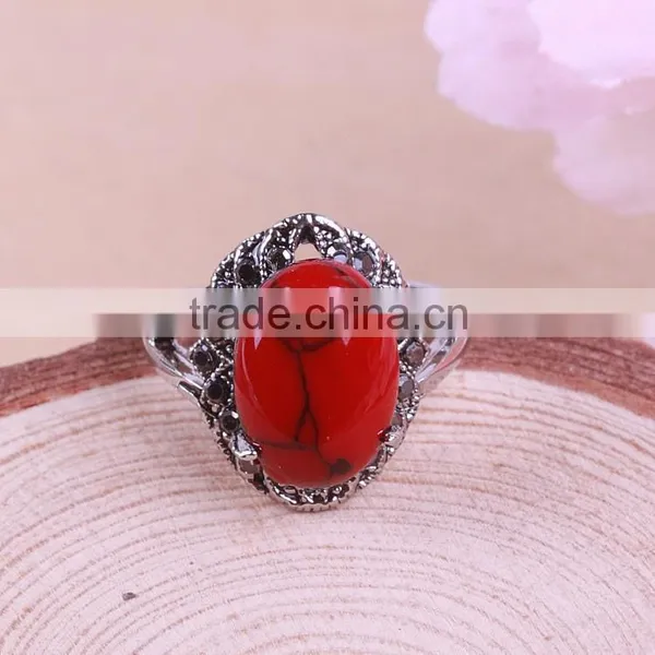 OVAL 18x25 Natural Stone Ring photo-5