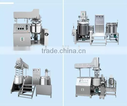 Stainless Steel Bottom Homogenizer Vacuum Emulsifying Mixer Cosmetic Mixer photo-2