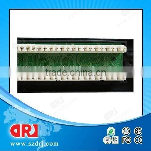 UTP RJ45 Amp 24 Port Patch Panel,cat 5 Panel photo-3
