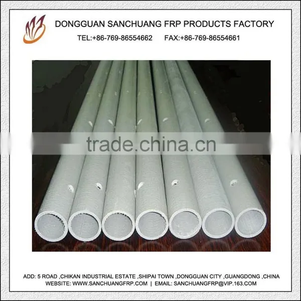 Durable FRP GRP Fiberglass Tubes Pipes