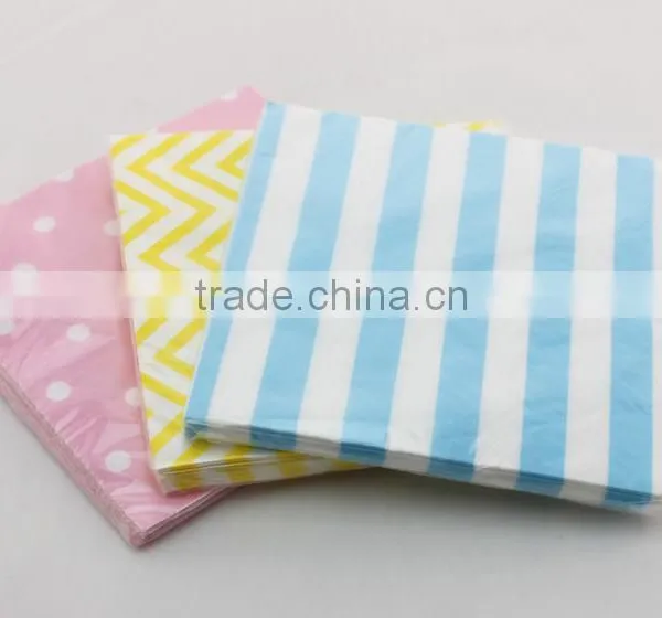 Event&Party 33*33CM Disposable Wedding Birthday Paper Napkins photo-4