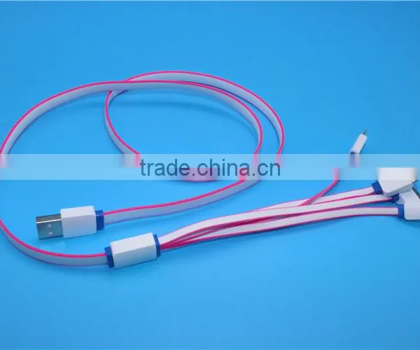 Factory Price Male to Usb Female Cable, Micro Usb Data Charging Cable 4 in 1 photo-2