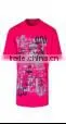 Pink Printing Breathale Fashion 100% Cotton T Shirt