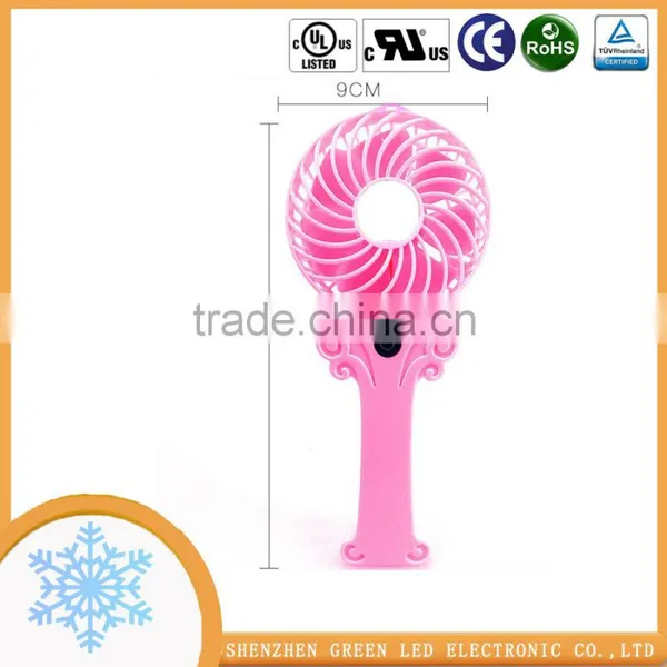 Funny Style Easy Carry Pocket Mini Powerful 3 Hight Speed Fan for Family Travelling photo-5