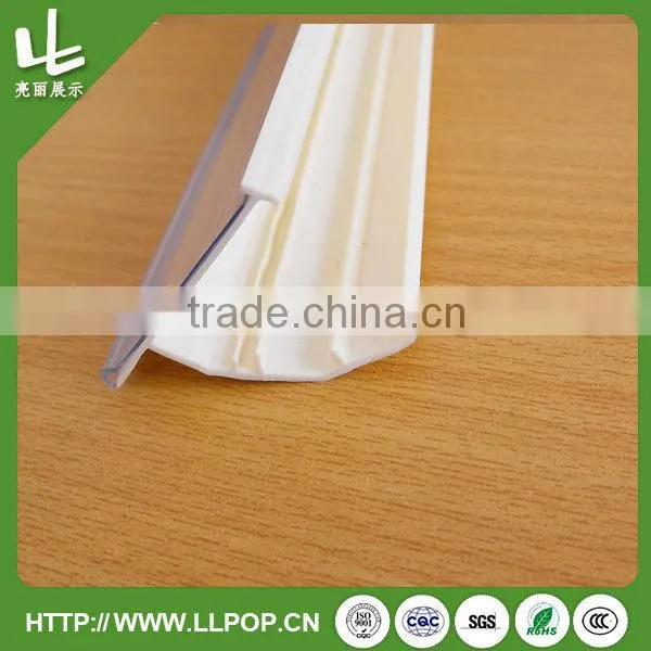 Plastic PVC Shelf Data Strip Clip photo-2