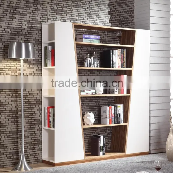 Lastest High Quality Modern Design Cabinet Book Shelf / Bookcase /furniture Living Room Combination Wooden Cabinet Bookcase