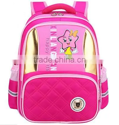 Ventilate Alleviate Burden Waterproof for Student's School Bag Fashion Backpack photo-4