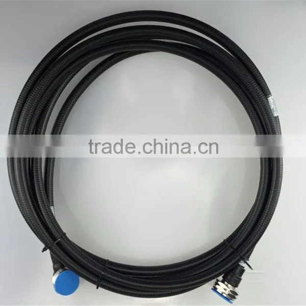 Din Male to N Male Right Angle Jumper Cable 1/2'' HCF for Mobile Communication Use photo-3
