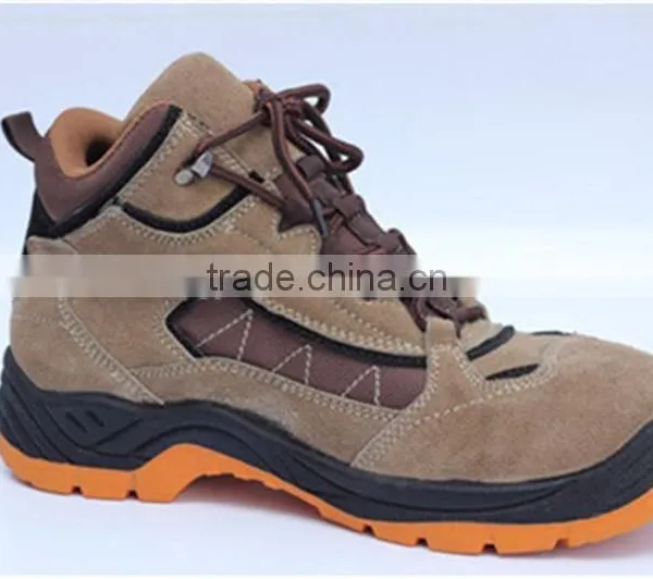 Made in China Safety Boots Suede Leather Safety Shoes 9078 photo-3
